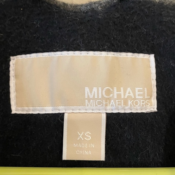 MK Wrapped Wool Coat - Picture 2 of 5